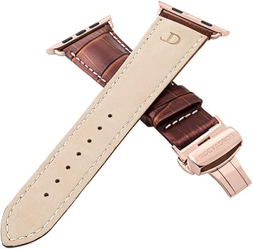 Amazon.co.jp: Longvadon メンズ カイマンシリーズ 腕時計バンド - Apple カイマンシリーズ ウォッチシリーズ1、2、3、4に対応 - 本物のトップグレインレザー : 家電&カメラ